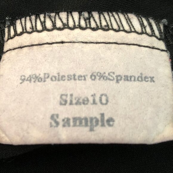 Sympli The Best Casual U Neck 3/4 Sleeve Polyester Spandex Blend Top Black Sz L - Picture 11 of 13